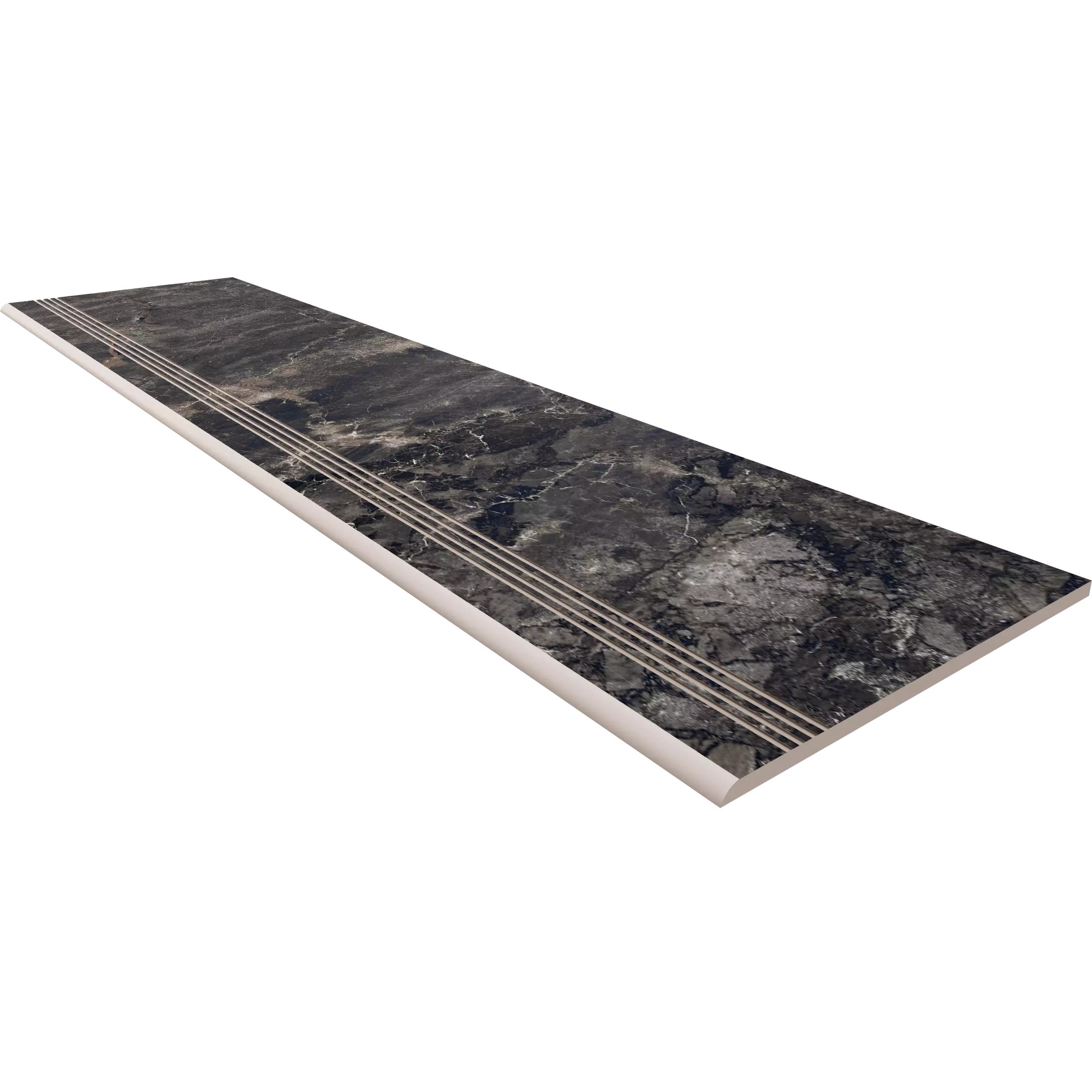 Ступени 30x120 черный Estima Marble MOG501