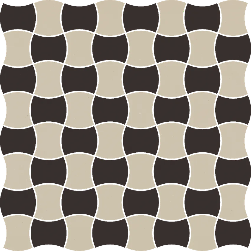 Мозаика 30.9х30.9 nero Paradyz Modernizm
