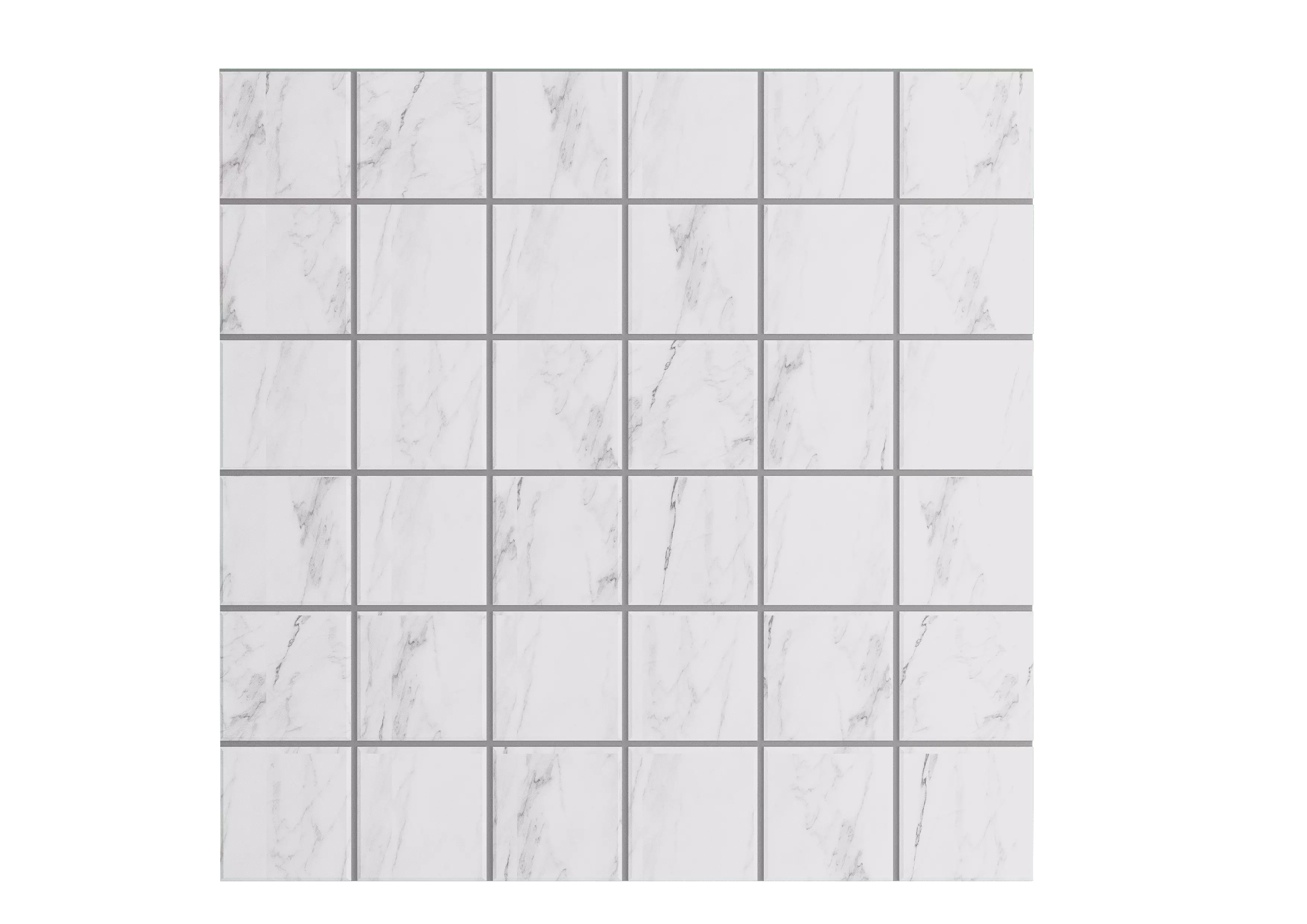 Мозаика 30x30 белый Estima Supreme SM01
