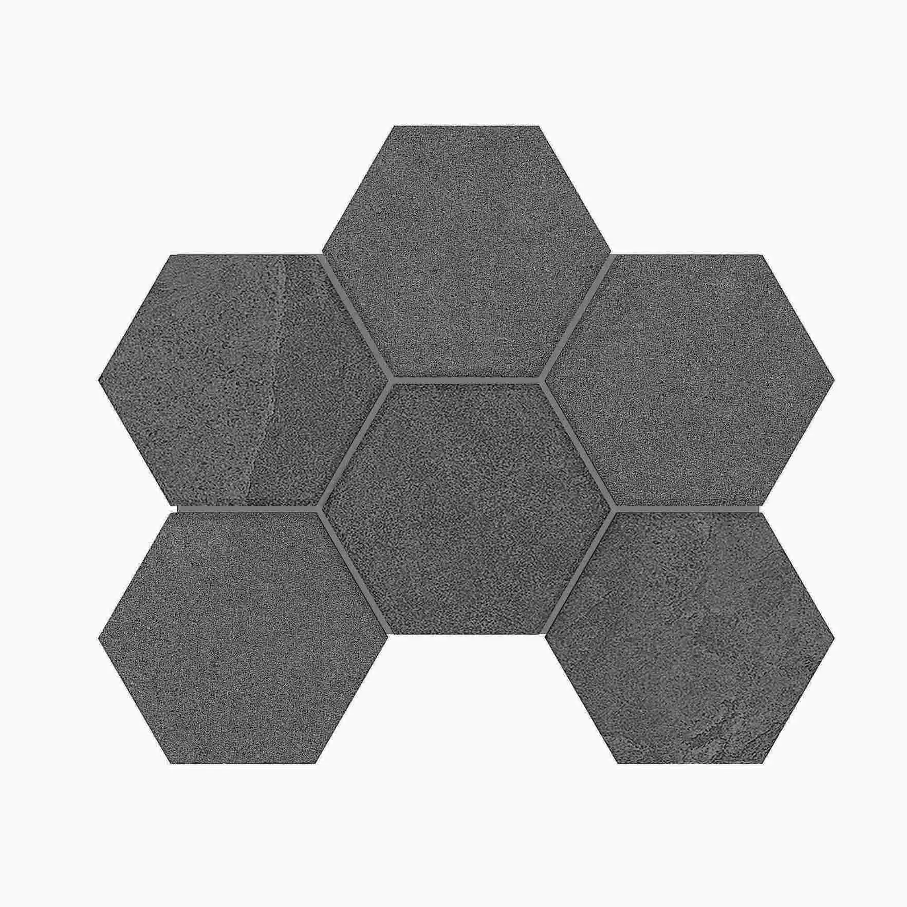 Мозаика 25x28.5 серый Estima Luna LN03